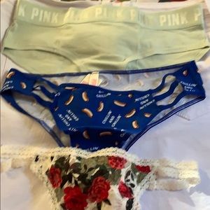 Pink Victoria secret mix colors